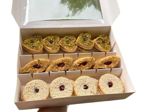 Mashhadi Linzer Tart Cookie