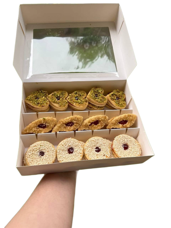 Mashhadi Linzer Tart Cookie-A Box