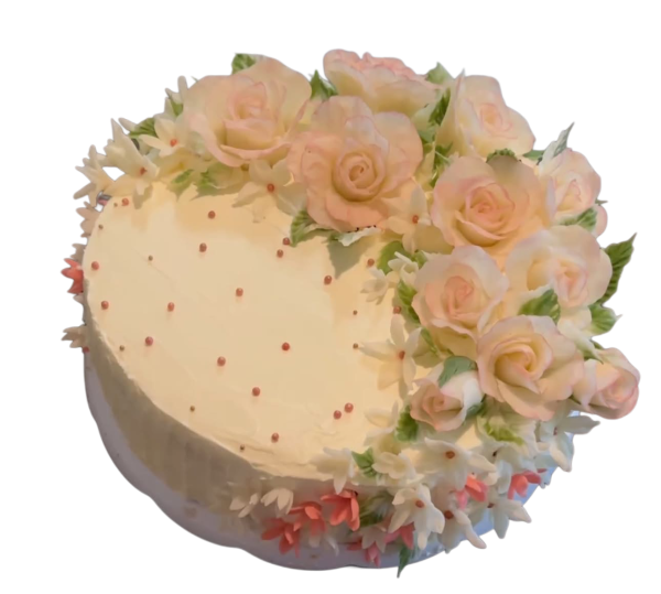 Rose Flower Cake